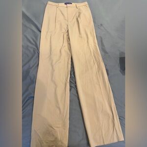 Ralph Lauren Purple label 100% Wool Khaki Trousers
